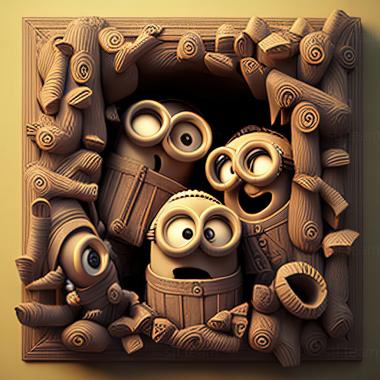 3D model Minions (STL)